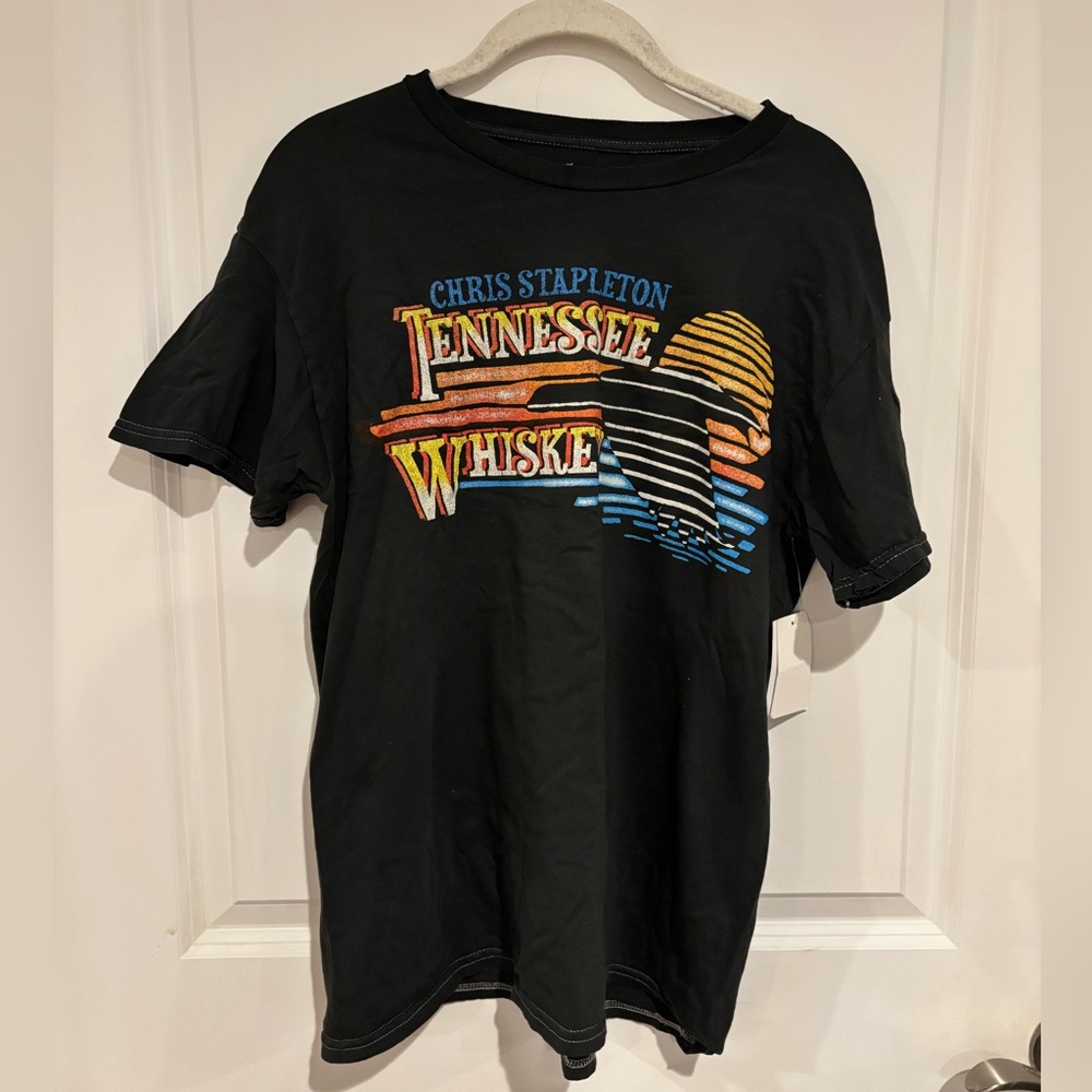 Chris Stapleton Black Graphic T-Shirt
